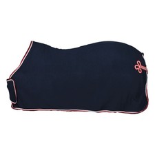 Horse Guard Show Couverture pour Chevaux Avec Frontlatz - Bleu Marine - 145 CM