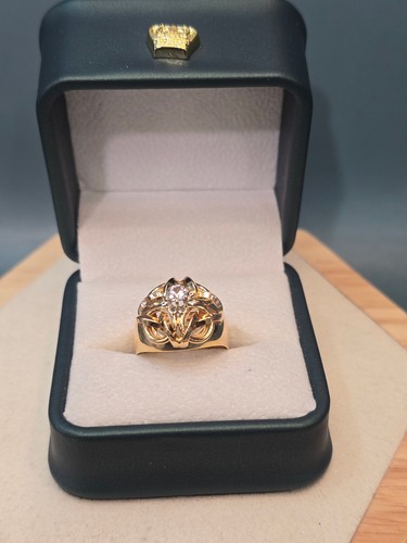 Bague ancienne jaune - ancienne,