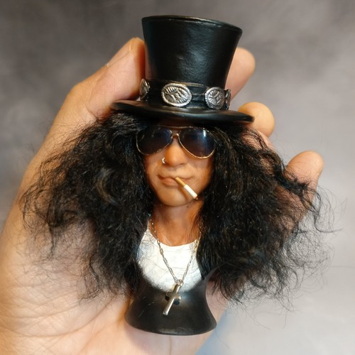Slash head sculpt guns n - slash,