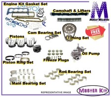 Maître Marine Moteur Kit Pour Mercruiser Omc GM 3.0 140HP Pistons + Arbre 1PC