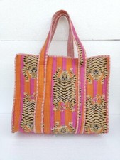 Sac À Main En Coton Imprimé