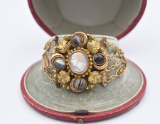 Ancien bracelet camée agate