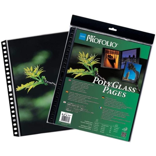 Itoya profolio polyglass - polyglass, pages