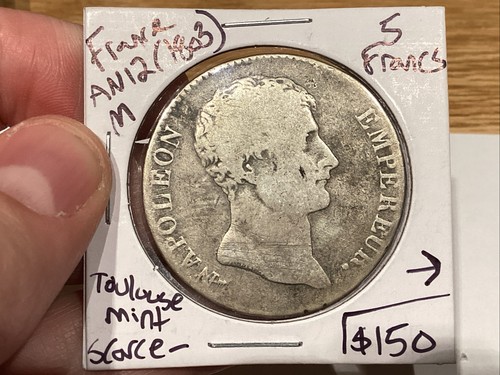 France 1803 francs an12 - 5,