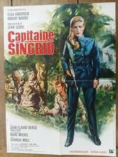 Affiche CAPITAINE SINGRID Jean