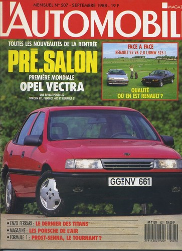 Automobile magazine 507 - l’automobile,