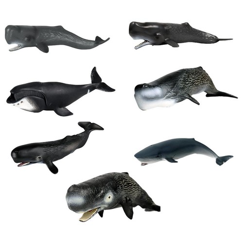 Figurines baleines océan - figurines,