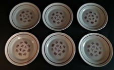 Série six assiettes plates - série,