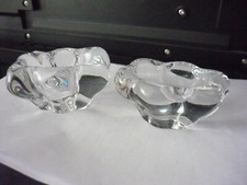  Poivrière - Salière en cristal de Daum France