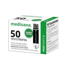 medisana 50 x bandelettes de test de glycémie pour l'autodétermination de la ...