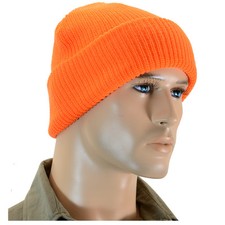 ORANGE hiver Montre Casquette - Bonnet de laine ? pompon tricot? militaire arm?e