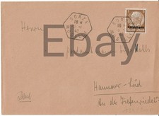 Lettre Allemande 1940 – Gorze (Moselle) – Cachet Octogonal Rare – Lothringen 