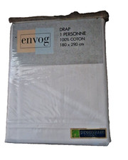 Drap plat 1 personne 180x290