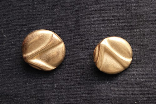 Lot boutons dorés - lot,