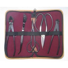 Lot de 5 pièces, KANESHIN Japanese BONSAI Tool 174 Set débutant Cisailles Jar...