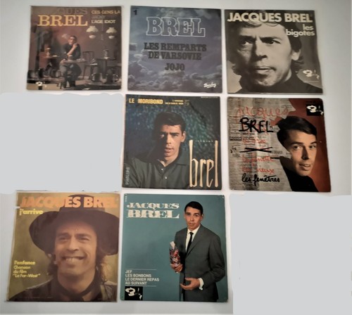 Jacques brel lot 7 - brel, disques