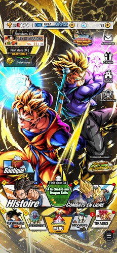 Compte dragon ball - compte,