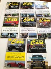 superbe Lot 8 Magazines 90s * British Cars * n°1 au n°8 Voiture Anglaise