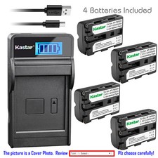 Kastar Battery LCD Charger for