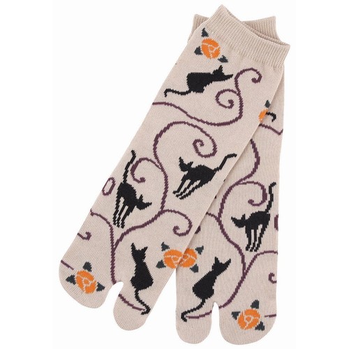 Chaussettes japonaises tabi - chaussettes,