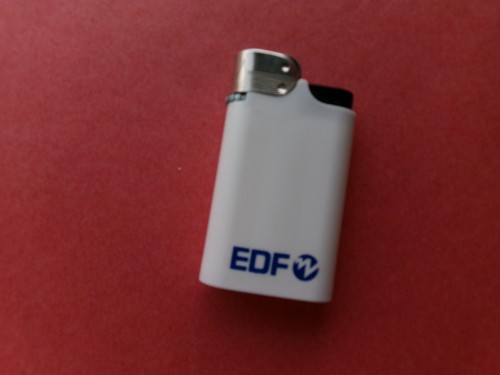 Briquet publicitaire edf - publicitaire, djeep
