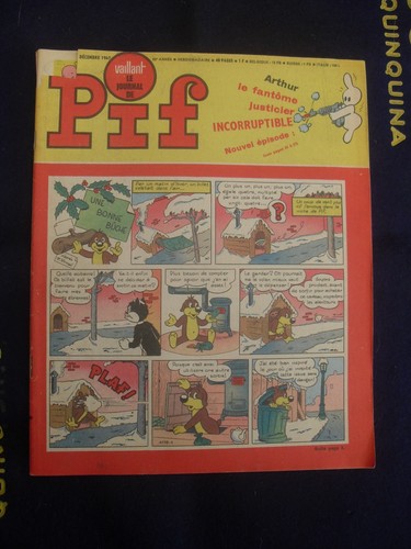 Journal pif vaillant bd - journal,
