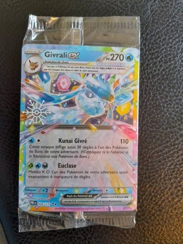 Carte pokémon givrali - givrali, ex
