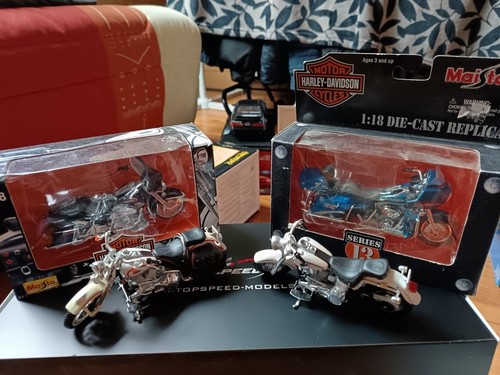 Moto lot 4 harley - moto, 1/18