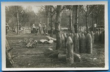 CPA Photo: Mortier de siege de 270 mm Mle 1885, en batterie / Guerre 14-18