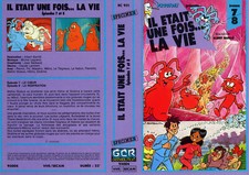 jaquette video(seul sans vhs) IL ETAIT UNE FOIS....LA VIE 7/8-GCR-
