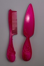 Vintage Mattel 1982 Poupée Barbie Angel Angelic Face Doll Peigne Et Brosse