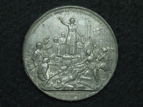 Medaille étain 41mm - medaille,