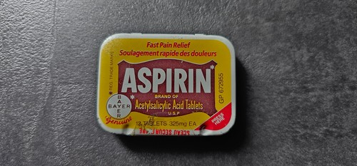 Vintage aspirin bayer petite - aspirin, bayer petite