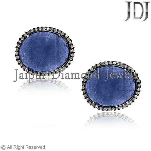 Naturel diamant pavé saphir - naturel,