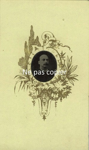 Portait homme ferrotype - d'homme, vers