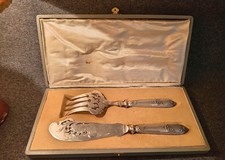 Service à poisson ancien