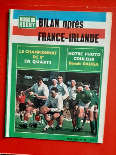 1964 miroir rugby - miroir,