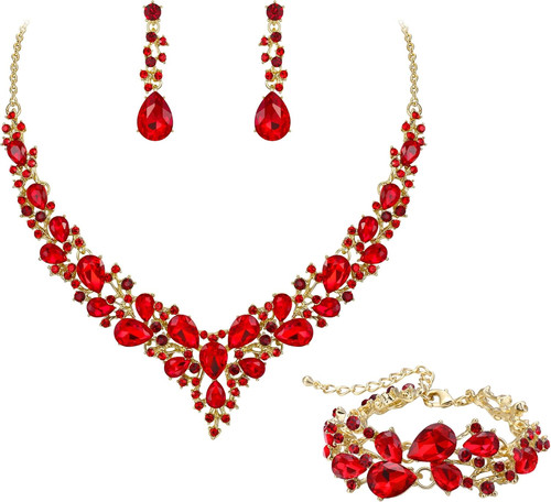 Parure bijoux mariage collier - parure,
