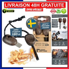 Allume feu survie 1 - allume-feu, 2-en-1