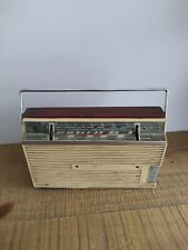 Ancienne Radio - Collection - Bordeau Et Beige - Rare 