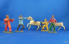 lot de 7  ANCIENS INDIENS