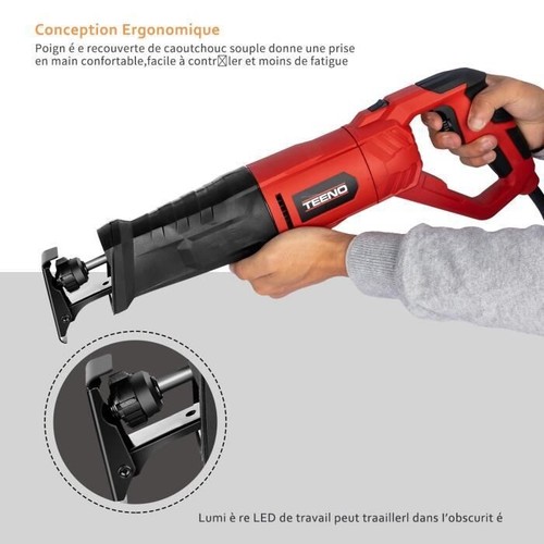 Scie sabre 850w avec lames - 850w,