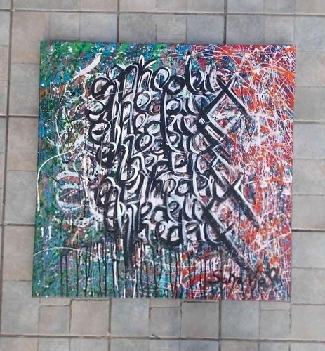 Saname peinture originale - :,