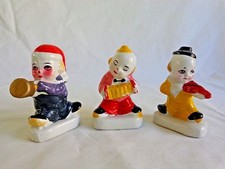 Christmas Clown Figurine Set