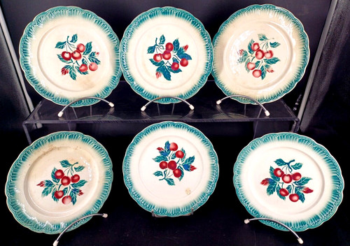 Lot assiettes en - 6,