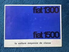 Fiat 1300 1500 catalogue - -,