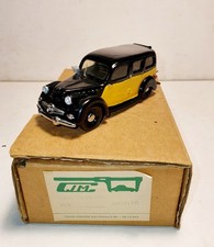 CJM PANHARD DYNA X 86 TAXI 1953/54 Kit Monté C.J.M Métal  1/43 Vintage 1982