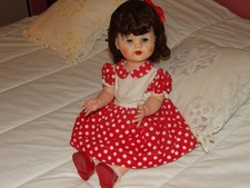 Ancienne poupée SAUCY WALKER,Idéal Doll,58 cm,collection,1952