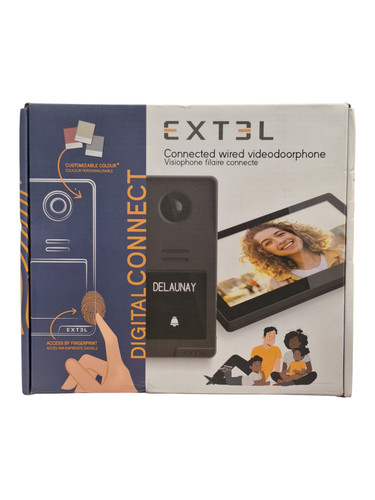 Portier vidéo connecté extel - portier,