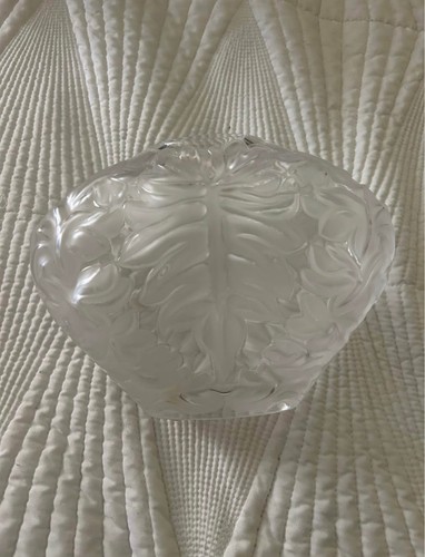 Lalique mahe frosted crystal - mahe,